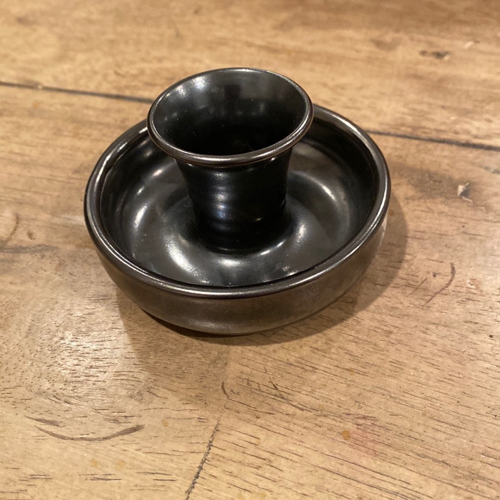 Vintage Prinknash candlestick